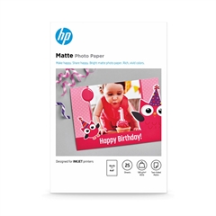 Foto papir HP Matte 7HF70A, 10 x 15 cm, 25 listov, 180 gramov