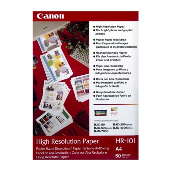 Foto papir Canon HR-101, A3, 100 listov, 106 gramov