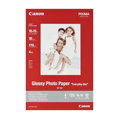 Foto papir Canon GP-501, 10 x 15 cm, 10 listov, 170 gramov