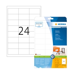 Samolepilne etikete Premium Herma 8633, (66 x 33,8 mm), 10/1