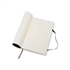 Beležnica Moleskine PKT mehke platnice, črna – brezčrtna