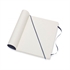 Beležnica Moleskine XL trde platnice, saphirno modra – brezčrtna