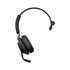 Naglavne slušalke z mikrofonom Jabra Evolve2 65 MS Mono, s polnilno postajo, brezžične