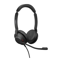 Naglavne slušalke z mikrofonom Jabra Evolve2 30 UC, USB-C, črne