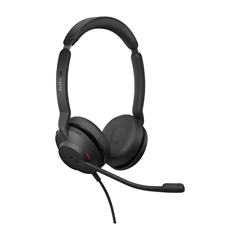 Naglavne slušalke z mikrofonom Jabra Evolve2 30 MS, USB-C, črne