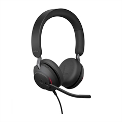 Naglavne slušalke z mikrofonom Jabra Evolve2 40 MS, žične