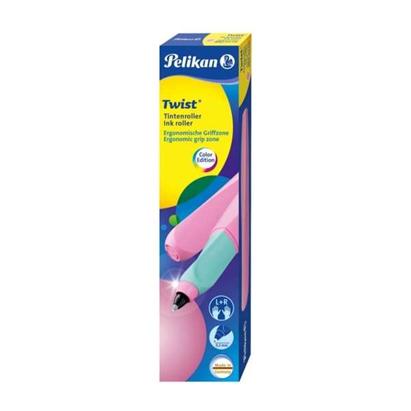 Nalivno pero Pelikan Roler Twist, v škatli, svetlo roza