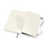 Beležnica Moleskine LG mehke platnice, saphirno modra – črte