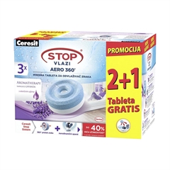 Stop vlagi Henkel Ceresit Aero Lavender, 360°, 3 x 450 g, 2 kosa + 1 GRATIS