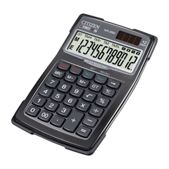 Kalkulator Citizen WR3000, črn