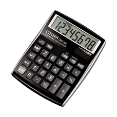 Kalkulator Citizen CDC-80BKWB, črn