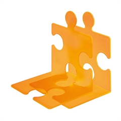 Držalo Han za knjige/CD-je Puzzle, prosojno oranžna, 2 kosa