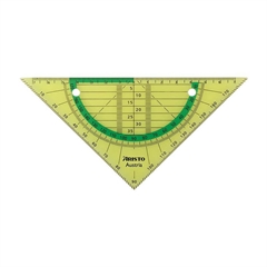 Trikotnik Aristo, 16 cm, neon zelena