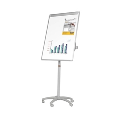 Samostoječa tabla Bi-Office Maya Mobile, 102 x 70 cm, siva