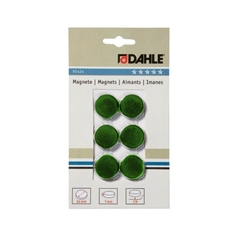 Magneti Dahle, fi-24 mm, 6 kosov, zelena