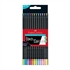 Barvice Faber-Castell Black Edition Neon Pastel, 12 kosov