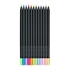 Barvice Faber-Castell Black Edition Neon Pastel, 12 kosov