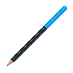 Grafitni svinčnik Faber-Castell Grip Jumbo, HB, črno moder
