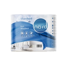 Papirnate brisače Nord Standard PR2502N, 2 slojne, 2 roli