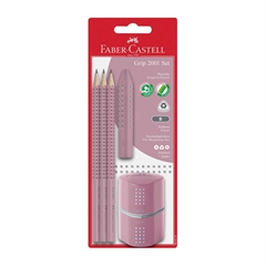 Set Faber-Castell Grip B, roza