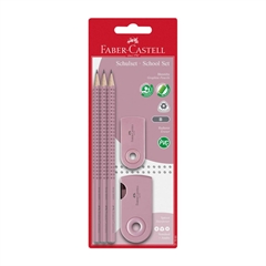 Set Faber-Castell Sleeve, 5 kosov, roza