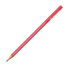 Grafitni svinčnik Faber-Castell Sparkle, rdeč