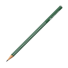 Grafitni svinčnik Faber-Castell Sparkle, zelen
