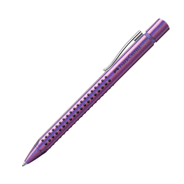 Kemični svinčnik Faber-Castell Grip Glam M, vijoličen