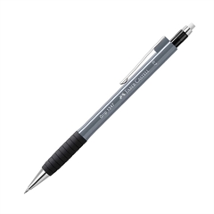 Tehnični svinčnik Faber-Castell Grip 1347, 0.7 mm, siv