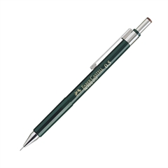 Tehnični svinčnik Faber-Castell TK Fine, 0.5 mm, zelen
