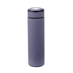 Termo steklenička Steuber, s cedilom, 480 ml, siva