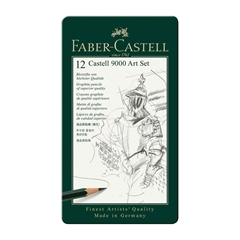 Grafitni svinčnik Faber-Castell Art 9000, 12 kosov