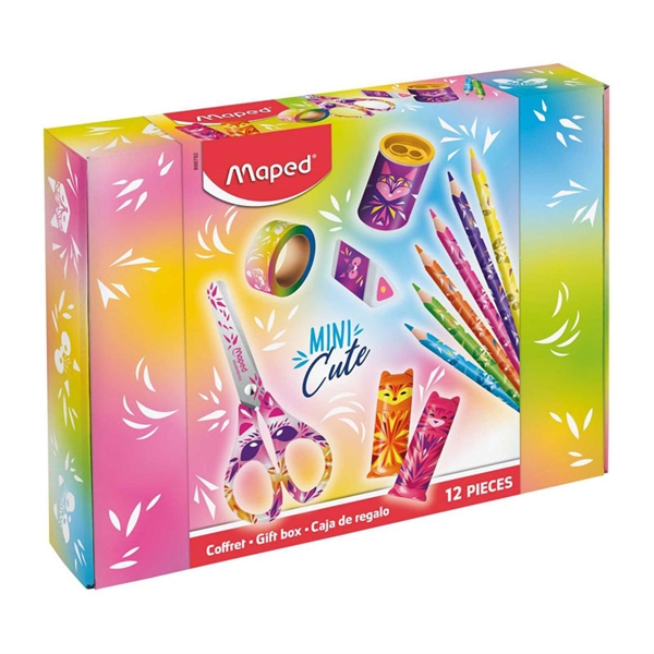 Pisalni set Maped Cute Mini, 12 kosov