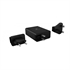 Stenski polnilec Icybox PD/GaN, 4 vhodi, 100 W, črn