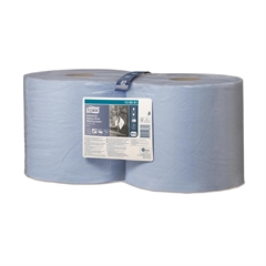 Industrijske papirnate brisače Tork Heavy-Duty, 3-slojne, modre, 2 kosa