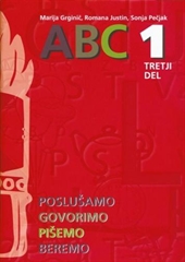  ABC 1, 3. del, grafomotorične vaje za slovenščino-jezik v 1. razredu osnovne šole
