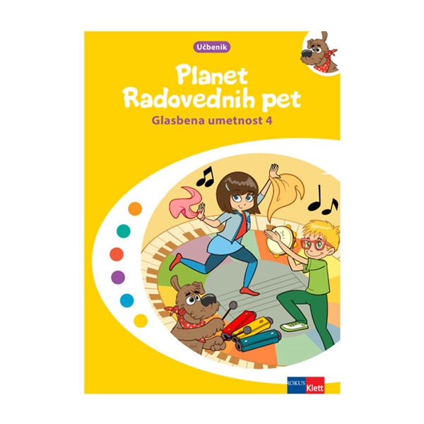 PLANET RADOVEDNIH PET 4, UČBENIK ZA GLASBENO UMETNOST