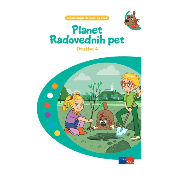 PLANET RADOVEDNIH PET 4, SAM. DELOVNI ZVEZEK  ZA DRUŽBO