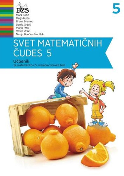 SVET MATEMATIČNIH ČUDES 5, UČBENIK
