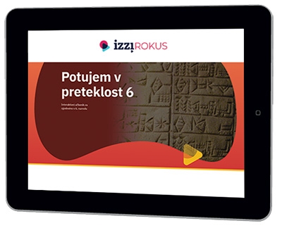 IZZIROKUS POTUJEM V PRETEKLOST 6, INTERAKTIVNI UČBENIK