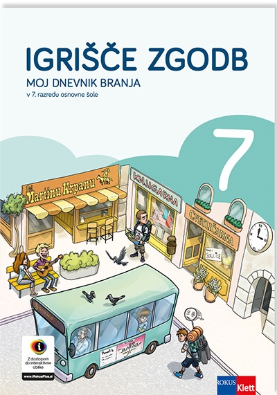 IGRIŠČE ZGODB 7, ZBIRKA DEJAVNOSTI ZA USTVARJALNI POUK KNJIŽEV.