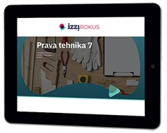  IZZI ROKUS, PRAVA TEHNIKA 7, interaktivno gradivo za tehniko in tehnologijo v 7. razredu osnovne šole