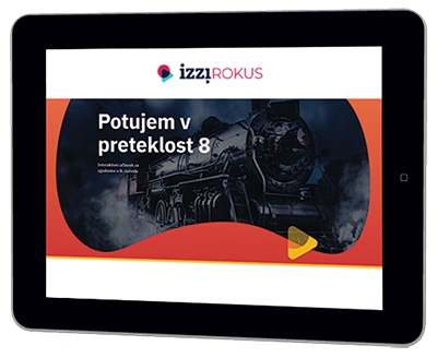 IZZIROKUS POTUJEM V PRETEKLOST 8, INTERAKTIVNI UČBENIK