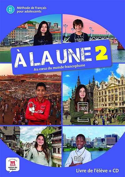 A LA UNE. A1/A2, UČBENIK