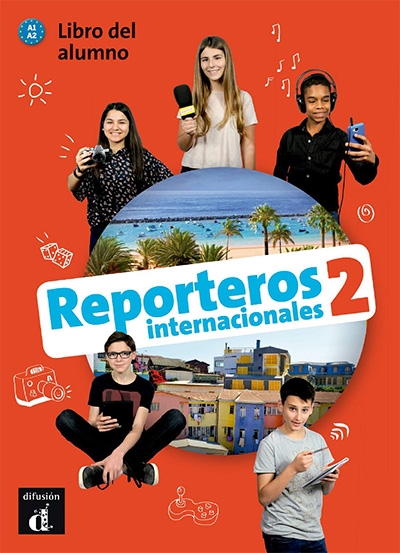 REPORTEROS INTERNACIONALES 2, UČBENIK S CD-jem