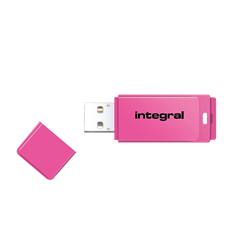 USB ključ Integral Neon, 8 GB, roza