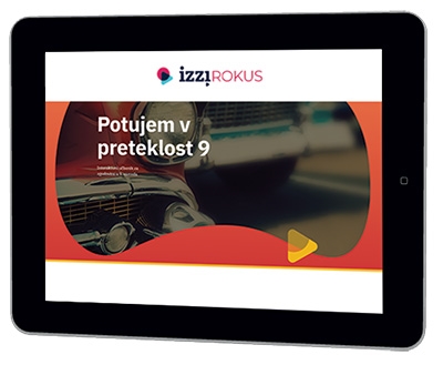 IZZIROKUS POTUJEM V PRETEKLOST 9, interaktivno gradivo