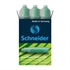 Črnilni vložek Schneider Maxx Eco 655, zelen, 3 kosi
