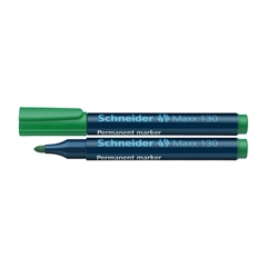 Marker Schneider 130 1-3 mm, zelen