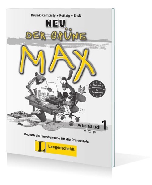 GRUNE MAX NEU 1, delovni zvezek za zgodnje učenje nemškega jezika, ROKUS 